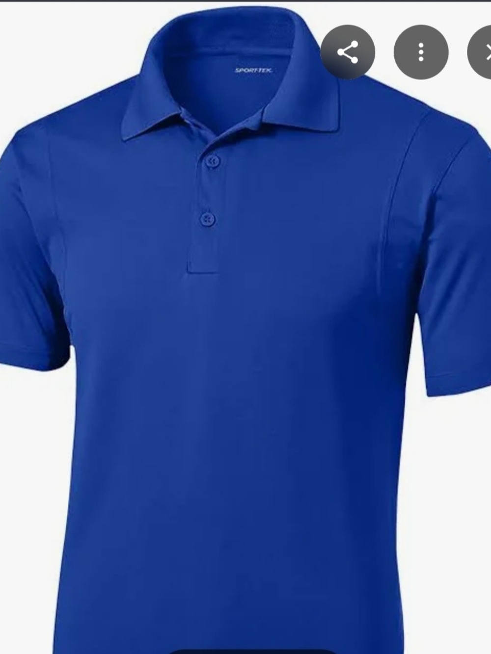 Sport-Tek Men's Royal Blue Performance Polo